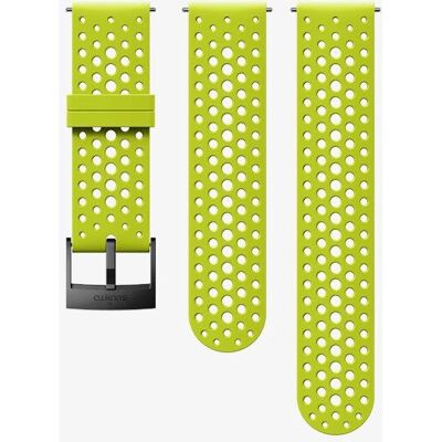 Correa de reloj de silicona Athletic 1 Lime para Suunto, tamaño S + M Correa de reloj de silicona Athletic 1 Lime para Suunto, tamaño S + M