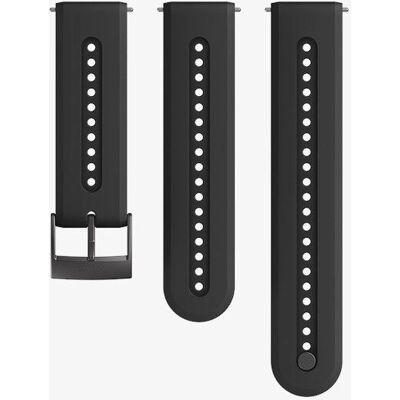 Cinturino in silicone Suunto ATH7 - Bracciale smartwatch, Nero, S+M Cinturino in silicone Suunto ATH7 - Bracciale smartwatch, Nero, S+M