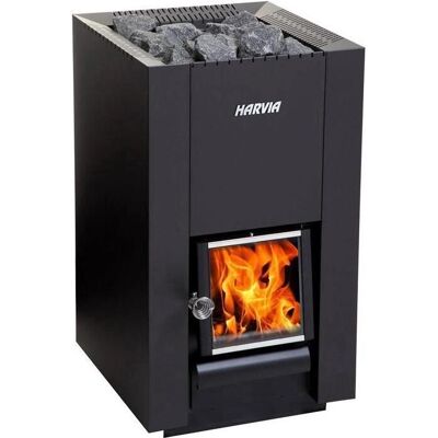 Harvia Linear Saunaofen - Holz, 17,9-26,1 kW, Für Kleine bis Große Saunen Harvia Linear Saunaofen - Holz, 17,9-26,1 kW, Für Kleine bis Große Saunen