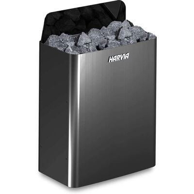Poêle sauna Harvia Wall Black E - Contrôle déporté, 4,5kW - Publicité Poêle sauna Harvia Wall Black E - Contrôle déporté, 4,5kW - Publicité