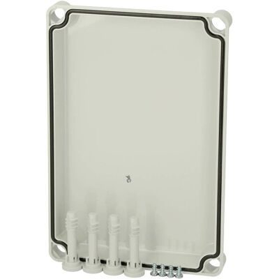 Fibox Model 3730146, Grå Polycarbonat Kasse - Elektronikboks Fibox Model 3730146, Grå Polycarbonat Kasse - Elektronikboks