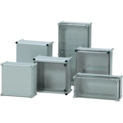 Fibox Modèle 5330372 Boîtier en Polycarbonate Gris Clair - Gaine électrique - Publicité Fibox Modèle 5330372 Boîtier en Polycarbonate Gris Clair - Gaine électrique - Publicité