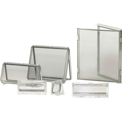 Fibox EKT 30-G-3FSH grauer Polycarbonat-Kabinetdeckel - enclosures cover Fibox EKT 30-G-3FSH grauer Polycarbonat-Kabinetdeckel - enclosures cover