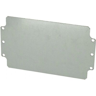 Piastra di montaggio Fibox AM 1222 - 207mm x 107mm - Grigio-Argento Piastra di montaggio Fibox AM 1222 - 207mm x 107mm - Grigio-Argento