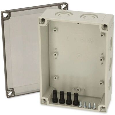 Fibox 6016913 PCM 150/60 T Custodia - Policarbonato, Grigio Chiaro Fibox 6016913 PCM 150/60 T Custodia - Policarbonato, Grigio Chiaro