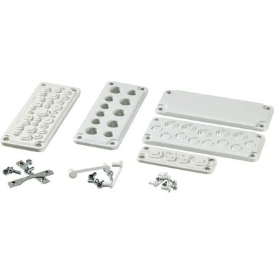Fibox MB 10857 Kabeldurchführung Polycarbonat Hellgrau Fibox MB 10857 Kabeldurchführung Polycarbonat Hellgrau