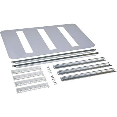 Fibox 705030 Set di telaio per barra DIN - 4 righe, 21 moduli Fibox 705030 Set di telaio per barra DIN - 4 righe, 21 moduli