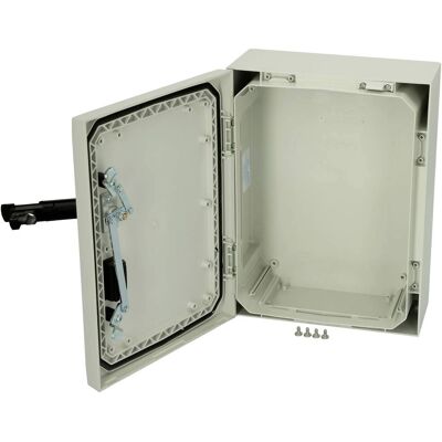 Fibox ARCA 403015S Hellgraues Polycarbonat-Schaltschrank - Elektrogehäuse Fibox ARCA 403015S Hellgraues Polycarbonat-Schaltschrank - Elektrogehäuse