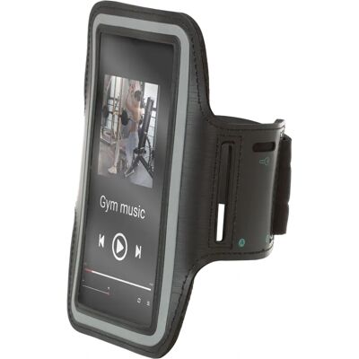 Étui de bras Wave pour smartphone - Taille M - Noir Étui de bras Wave pour smartphone - Taille M - Noir