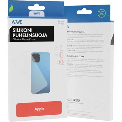 Wave iPhone Hülle - Transparentes TPU Cover für iPhone 6, 6s, 7, 8, SE Wave iPhone Hülle - Transparentes TPU Cover für iPhone 6, 6s, 7, 8, SE