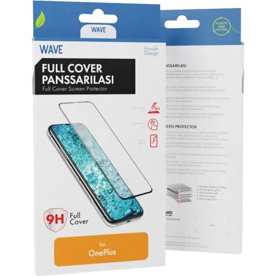Wave Protection d'écran pour OnePlus 6t / 7 - Noir Wave Protection d'écran pour OnePlus 6t / 7 - Noir