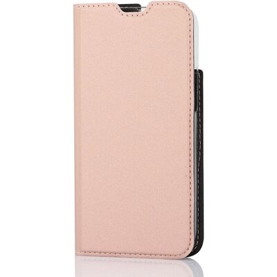 Wave BookCase iPhone 13 mini, ruusukulta Wave BookCase iPhone 13 mini, ruusukulta