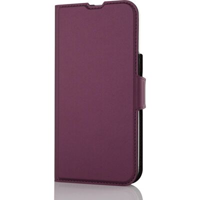Wave iPhone 15 Pro Max Lila Nahkainen MagSafe Suojakotelo - Puhelimen Kuori Wave iPhone 15 Pro Max Lila Nahkainen MagSafe Suojakotelo - Puhelimen Kuori