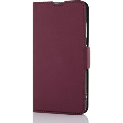 Wave nahkainen folio-suoja Samsung Galaxy S24 5G - Smoky Sangria Wave nahkainen folio-suoja Samsung Galaxy S24 5G - Smoky Sangria