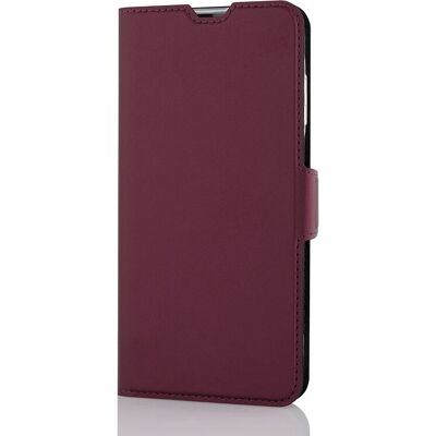 Wave Lila Leder Handyhülle - Samsung Galaxy A15 Schutz Wave Lila Leder Handyhülle - Samsung Galaxy A15 Schutz
