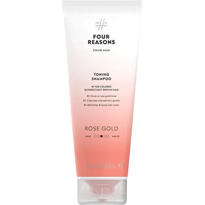 Four Reasons Rose Gold Toning Shampoo - Haarverzorging Four Reasons Rose Gold Toning Shampoo - Haarverzorging