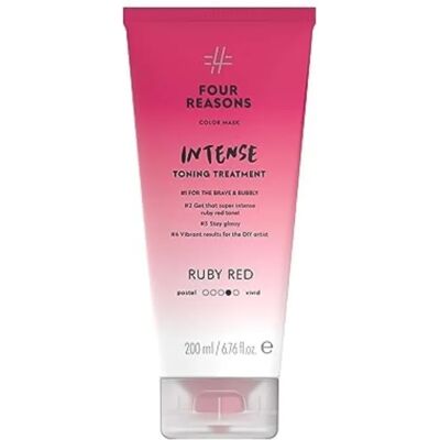Four Reasons Ruby Red Hiustenhoito - Intensiivinen Toning, 200 ml Four Reasons Ruby Red Hiustenhoito - Intensiivinen Toning, 200 ml