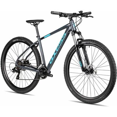 Axess SANDEE 2024 Grau 21 Zoll Hardtail-Mountainbike - Hardtail Mountain Bike Axess SANDEE 2024 Grau 21 Zoll Hardtail-Mountainbike - Hardtail Mountain Bike