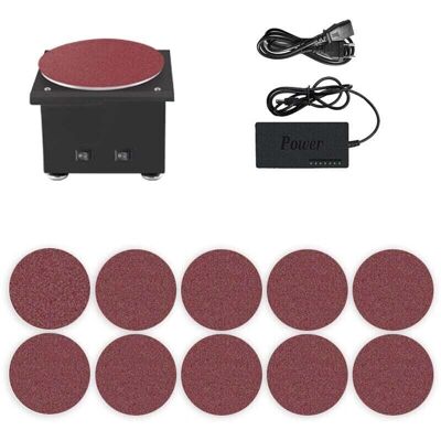 Generic Mini lijadora de disco - 150 mm - 7 velocidades - 10 discos Generic Mini lijadora de disco - 150 mm - 7 velocidades - 10 discos