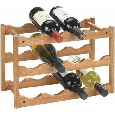 Unknown - Walnut 12-Bottle - Wine Rack Unknown - Walnut 12-Bottle - Wine Rack