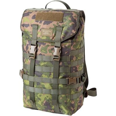 Savotta Jääkäri S Woodland Ryggsäck - 20L, kompakt och hållbar Savotta Jääkäri S Woodland Ryggsäck - 20L, kompakt och hållbar
