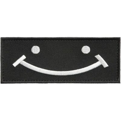 Savotta Happy Patch - Schwarz - Rucksack-Zubehör - Fröhliches Accessoire Savotta Happy Patch - Schwarz - Rucksack-Zubehör - Fröhliches Accessoire