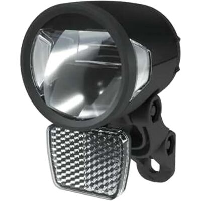 Lumière frontale Herrmans H-Black MR8 - 180 lumens pour E-bike 6-12V - Publicité Lumière frontale Herrmans H-Black MR8 - 180 lumens pour E-bike 6-12V - Publicité