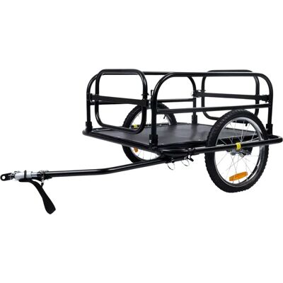 Trekker Teräksinen pyöräperävaunu - Yleinen 16 tuuman, 60kg Max Trekker Teräksinen pyöräperävaunu - Yleinen 16 tuuman, 60kg Max