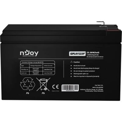 Njoy 12V VRLA AGM Akku - Langlebige UPS Batterie Njoy 12V VRLA AGM Akku - Langlebige UPS Batterie