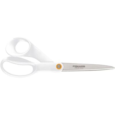 Fiskars F061200487 Białe Nożyczki ze Stali Nierdzewnej - Nożyczki Fiskars F061200487 Białe Nożyczki ze Stali Nierdzewnej - Nożyczki