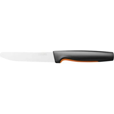 Fiskars 12cm Tannhjult Kjøkkenkniv - Rustfritt Stål Fiskars 12cm Tannhjult Kjøkkenkniv - Rustfritt Stål