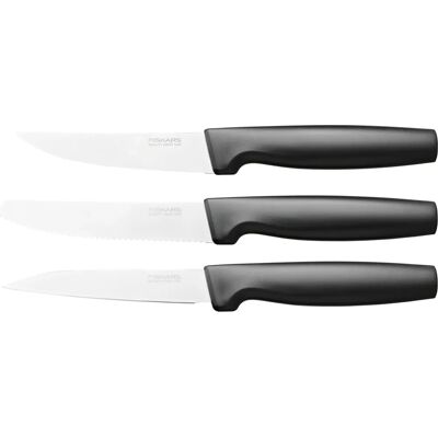 Fiskars Lite Knivesett - Japanisk Rustfritt Stål, Ergonomiske Håndtak Fiskars Lite Knivesett - Japanisk Rustfritt Stål, Ergonomiske Håndtak