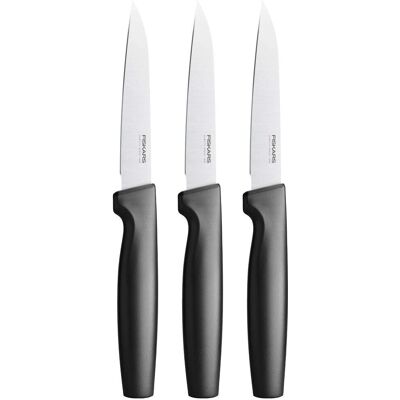 Fiskars Schwarz 3-teilige Küchenmesser-Set - Küchenmesser Fiskars Schwarz 3-teilige Küchenmesser-Set - Küchenmesser