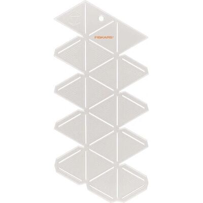 Fiskars 1059566 White Plastic Silhouette stencil - Stencil Fiskars 1059566 White Plastic Silhouette stencil - Stencil
