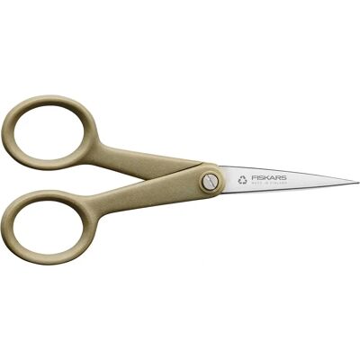 Ciseaux de couture ReNew Fiskars - acier inoxydable, 13 cm - Publicité Ciseaux de couture ReNew Fiskars - acier inoxydable, 13 cm - Publicité