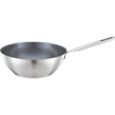 Fiskars Recycelte Edelstahl Wok 28cm - Langlebig & Umweltfreundlich Fiskars Recycelte Edelstahl Wok 28cm - Langlebig & Umweltfreundlich