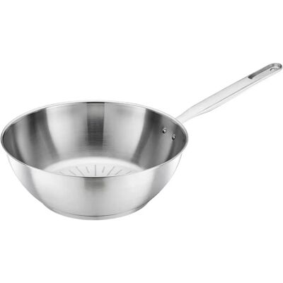 Fiskars Kierrätetty Teräs Wok 28cm - Kestävä & Ympäristöystävällinen Fiskars Kierrätetty Teräs Wok 28cm - Kestävä & Ympäristöystävällinen