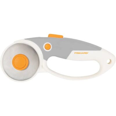Fiskars Rotatiesnijder Titanium Ø60 mm - Zware Stoffen, Leder Fiskars Rotatiesnijder Titanium Ø60 mm - Zware Stoffen, Leder