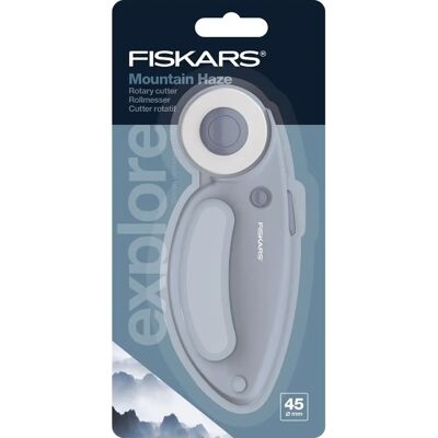 Fiskars - Mountain Haze Rotary Cutter - 45 mm Fiskars - Mountain Haze Rotary Cutter - 45 mm