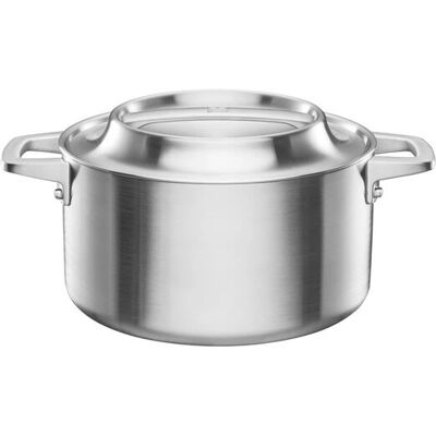 Fiskars 1067639 Edelstahl 3L Kochtopf - Langlebig, Gleichmäßige Wärme Fiskars 1067639 Edelstahl 3L Kochtopf - Langlebig, Gleichmäßige Wärme