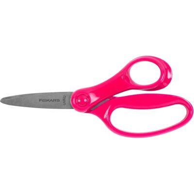 Ciseaux enfant 15cm rose - Fiskars - Publicité Ciseaux enfant 15cm rose - Fiskars - Publicité
