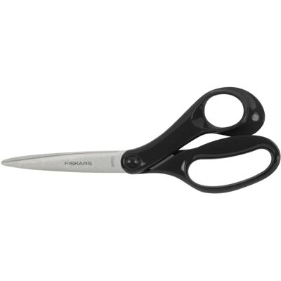 Ciseaux étudiants noirs Fiskars 20 cm - Outils de coupe pour adolescents Ciseaux étudiants noirs Fiskars 20 cm - Outils de coupe pour adolescents