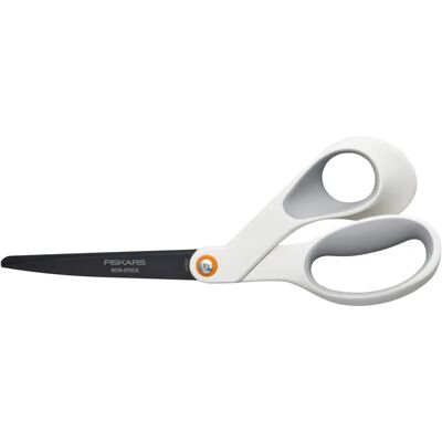 Fiskars Praworęczne Nożyczki z powłoką nieprzywierającą - 21cm - Narzędzie do cięcia Fiskars Praworęczne Nożyczki z powłoką nieprzywierającą - 21cm - Narzędzie do cięcia