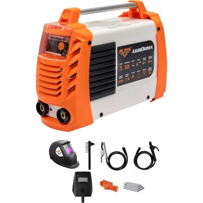 Ruris AS180MMA - 20-180A, 6200W Svařovací stroj - Oranžový Ruris AS180MMA - 20-180A, 6200W Svařovací stroj - Oranžový