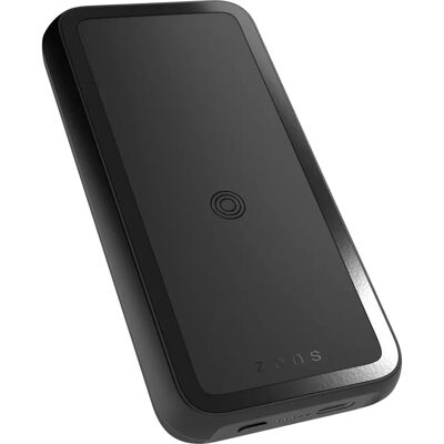 ZENS Powerbank 10000mAh mit kabellosem Laden Schwarz ZENS Powerbank 10000mAh mit kabellosem Laden Schwarz