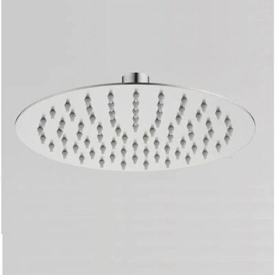 TACOSHOP Soffione doccia ultraslim tondo in acciaio inox - Tipo di doccia TACOSHOP Soffione doccia ultraslim tondo in acciaio inox - Tipo di doccia