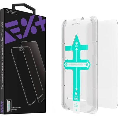 Protector de pantalla para iPhone 14 de Next One - Resistente a arañazos, fácil de instalar Protector de pantalla para iPhone 14 de Next One - Resistente a arañazos, fácil de instalar