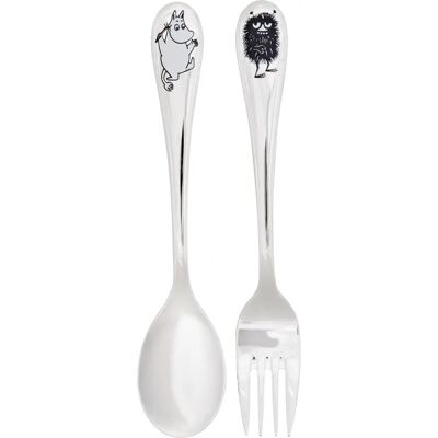 Mumin Arabia - Första bestickset 2 delar - Silver Mumin Arabia - Första bestickset 2 delar - Silver