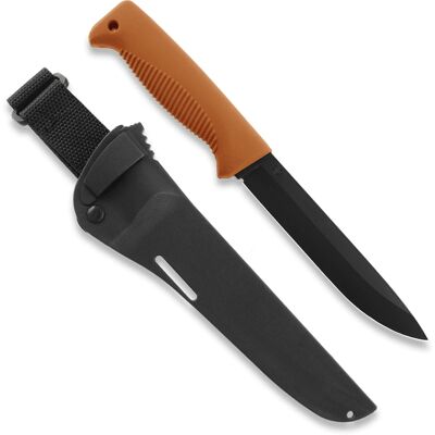 Peltonen Knives M95P PTFE Ranger Puukko - Orange - Outdoor Knife Peltonen Knives M95P PTFE Ranger Puukko - Orange - Outdoor Knife