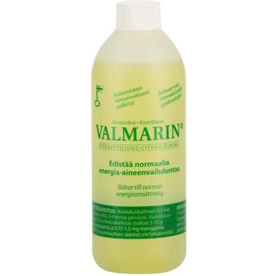 Valmarin Mangaani Citraatti Ravintolisä Valmarin Mangaani Citraatti Ravintolisä